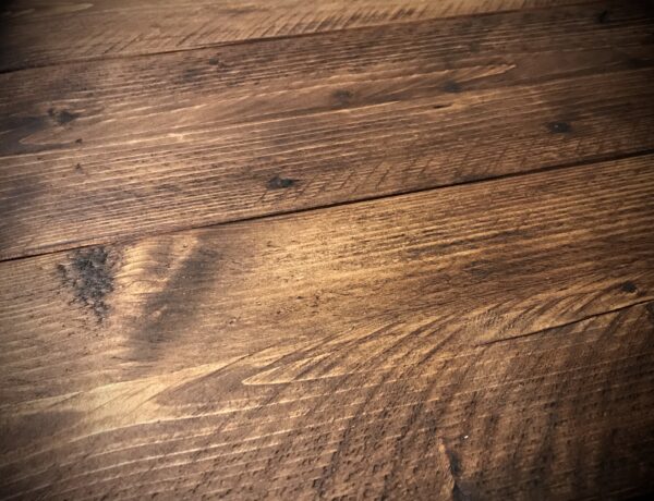 Industrial Reclaimed Scaffold Board Table Coffee Shop Restaurant Bar Steel Legs