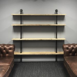 Large Industrial Pipe Shelving 6